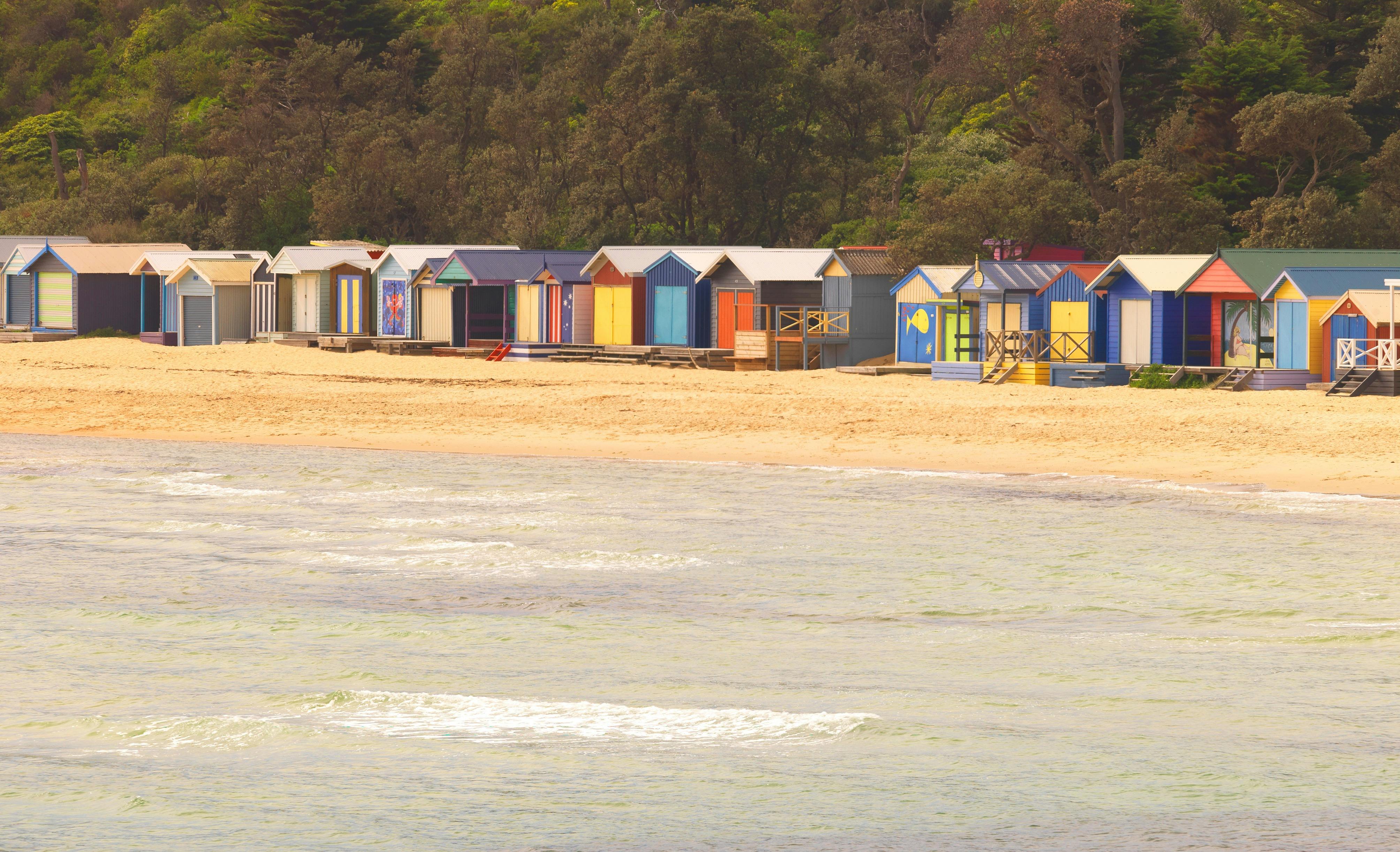 Beach Boxes at Mills Beach