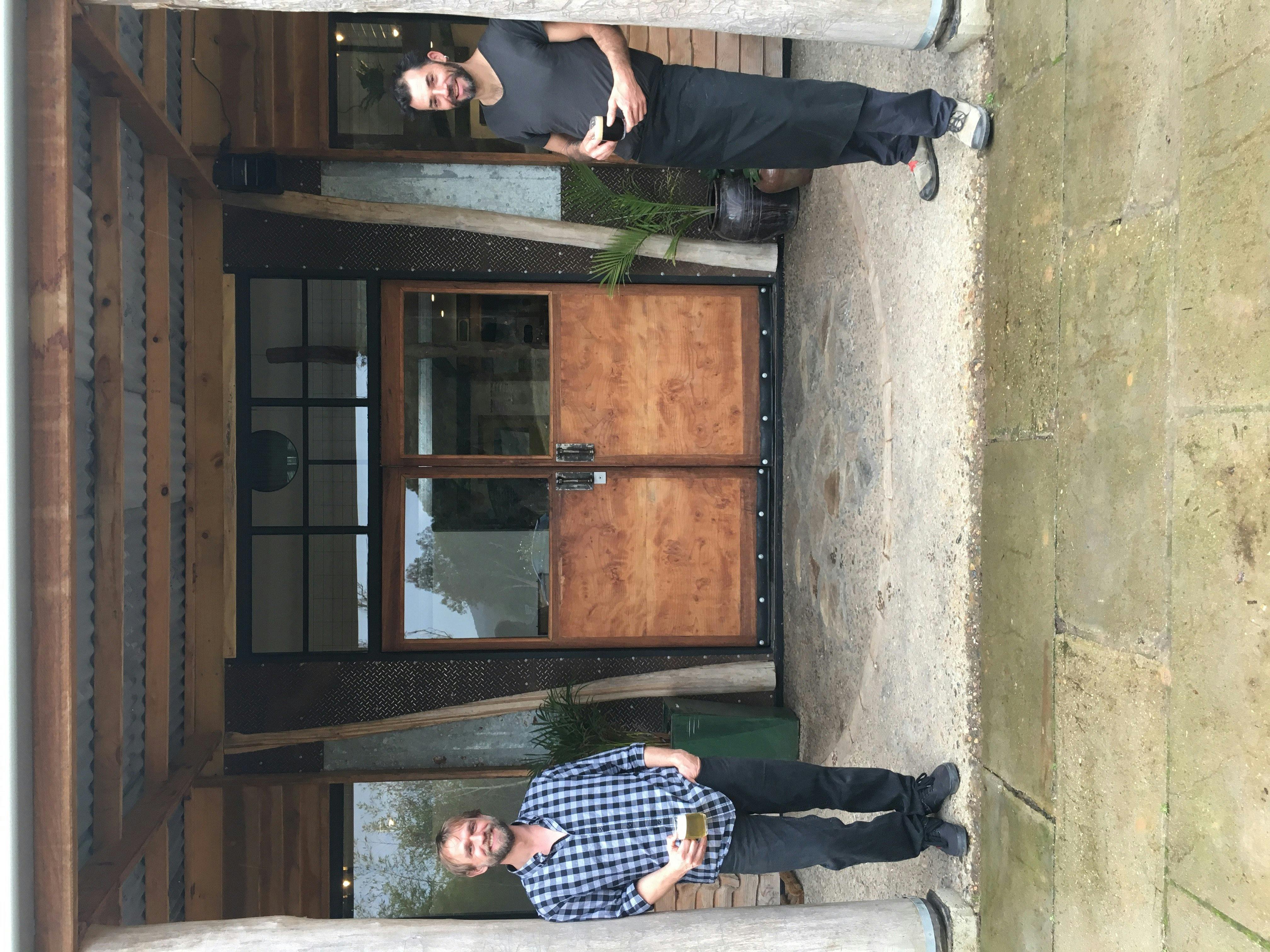 Owner/builders Tim and Alec welcome you.