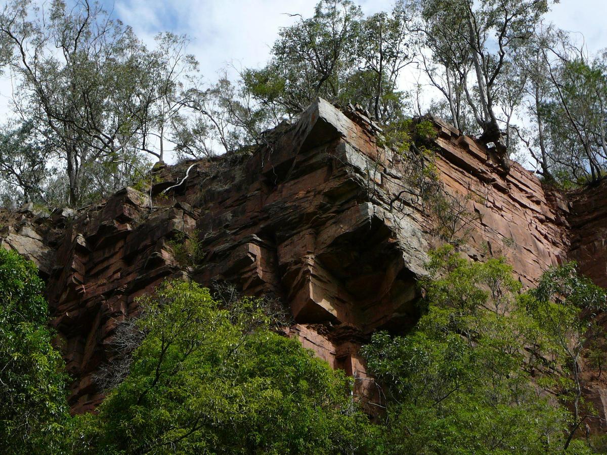 Den of Nargun on the Mitchell River Walking Track, Gippsland, Victoria, Australia
