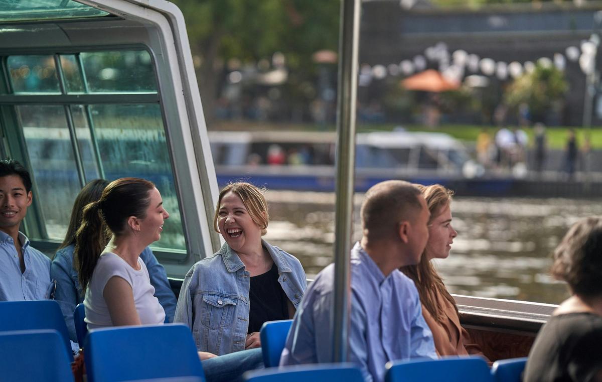 Melbourne River Cruises Traveller on Board