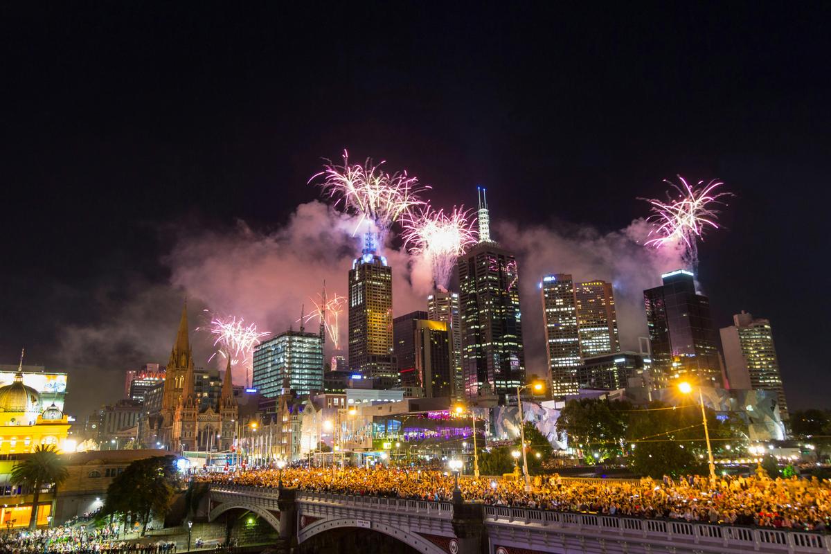 Melbourne Fireworks