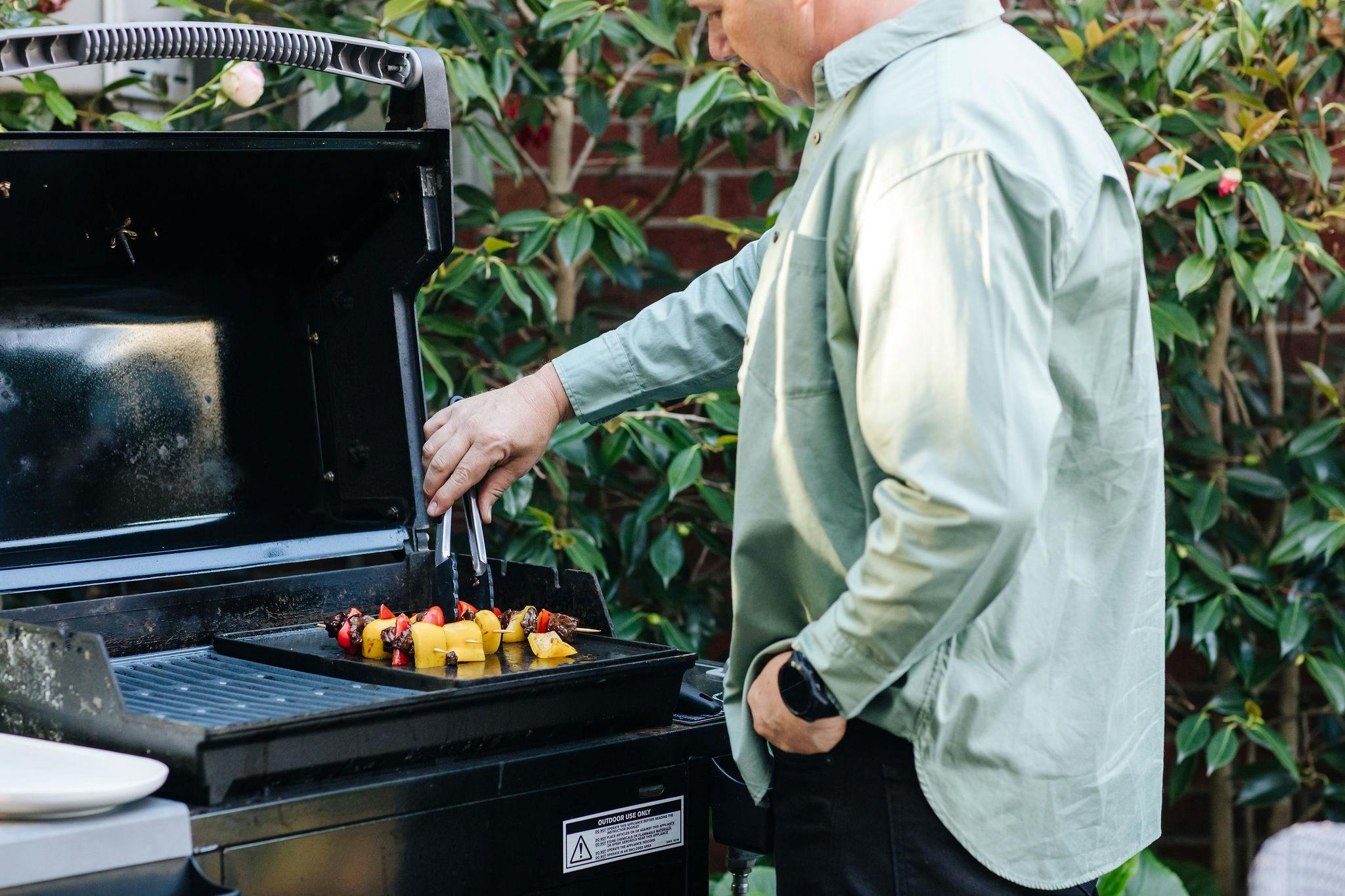 BBQ's in the courtyards of the Villa & Georgians