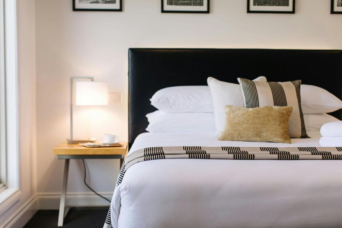 At the end of the day enjoy a comfortable nights sleep