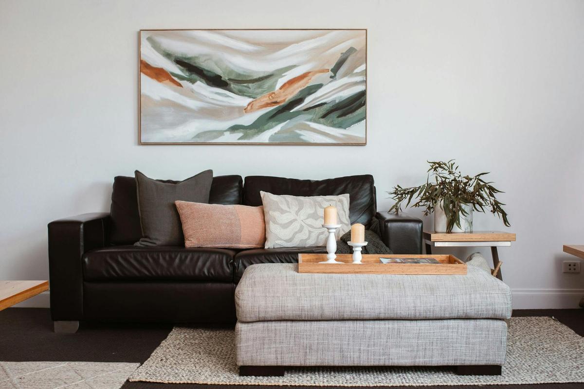 Georgian townhouse living area