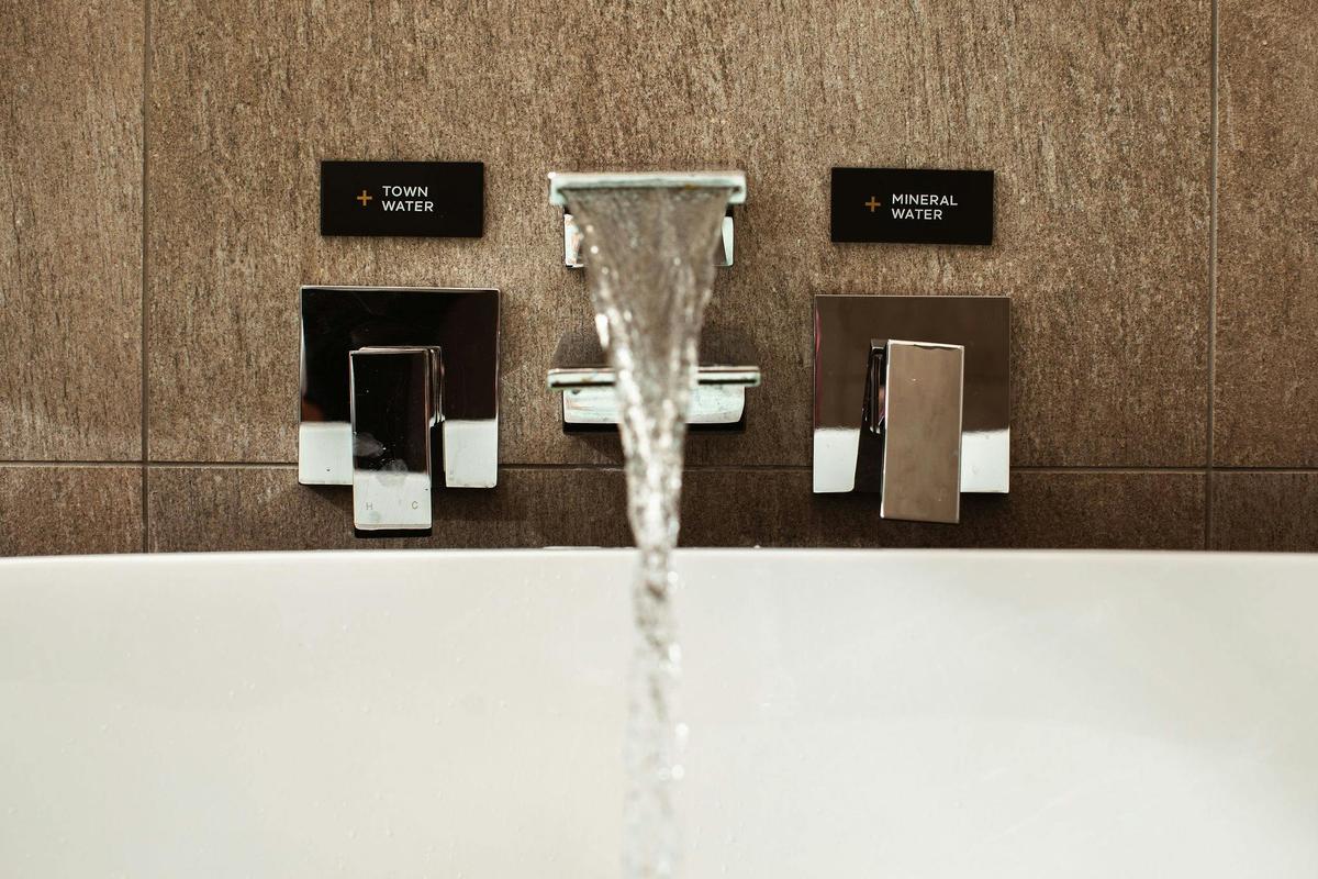 Enjoy a soak in the bath