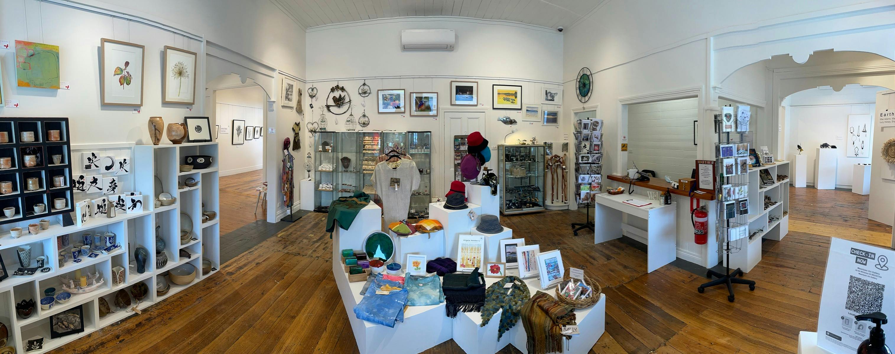 Shop interior featuring many colourful itema on display
