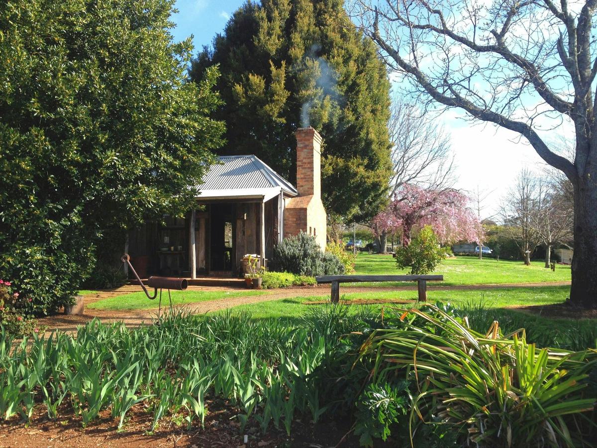 Our beautiful Gardens and Timber Slab Kitchen