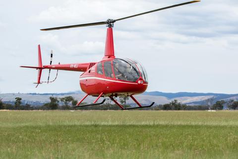 Red Robinson Helicopter
