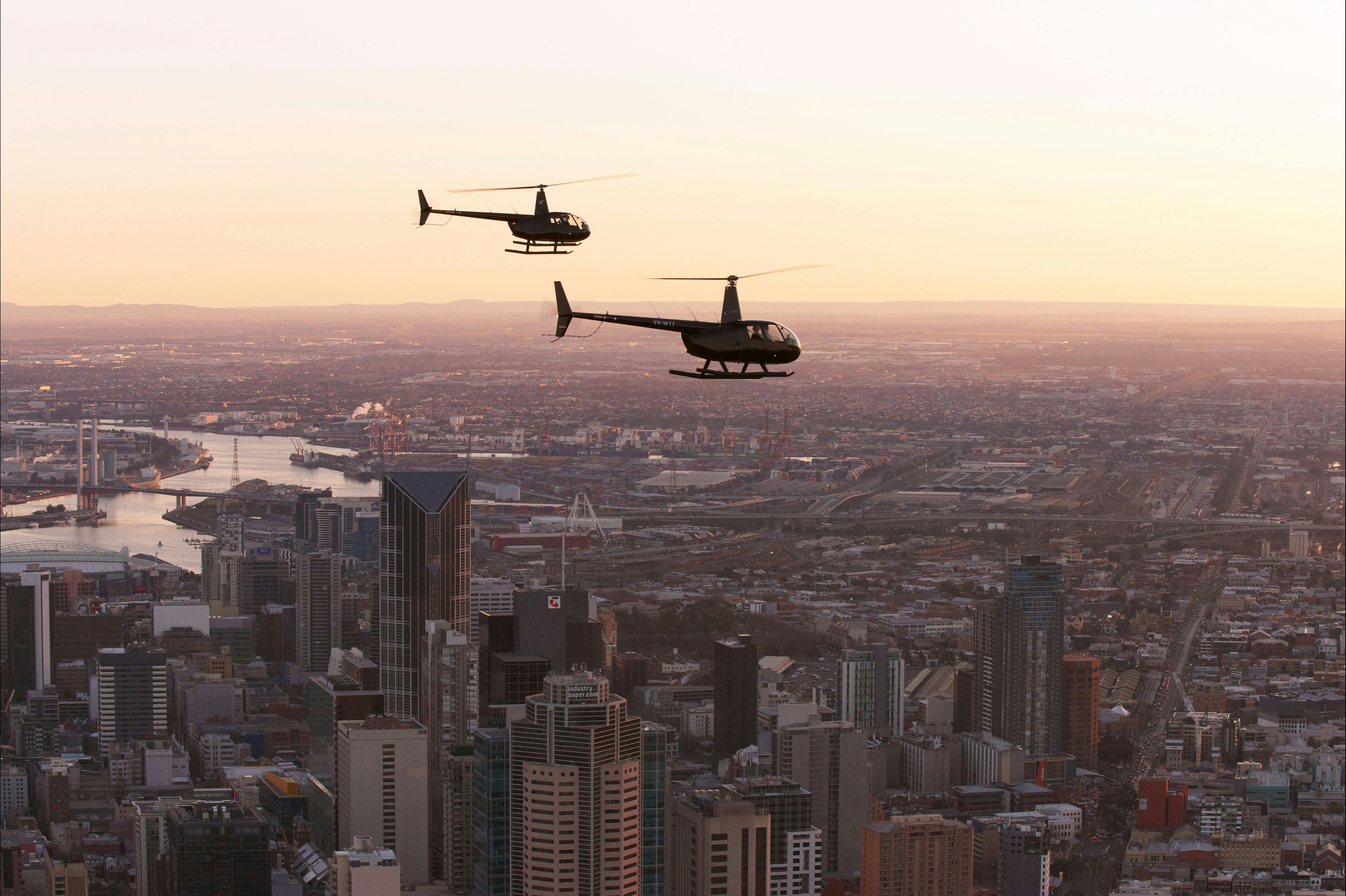 Melbourne City and Bay Flight