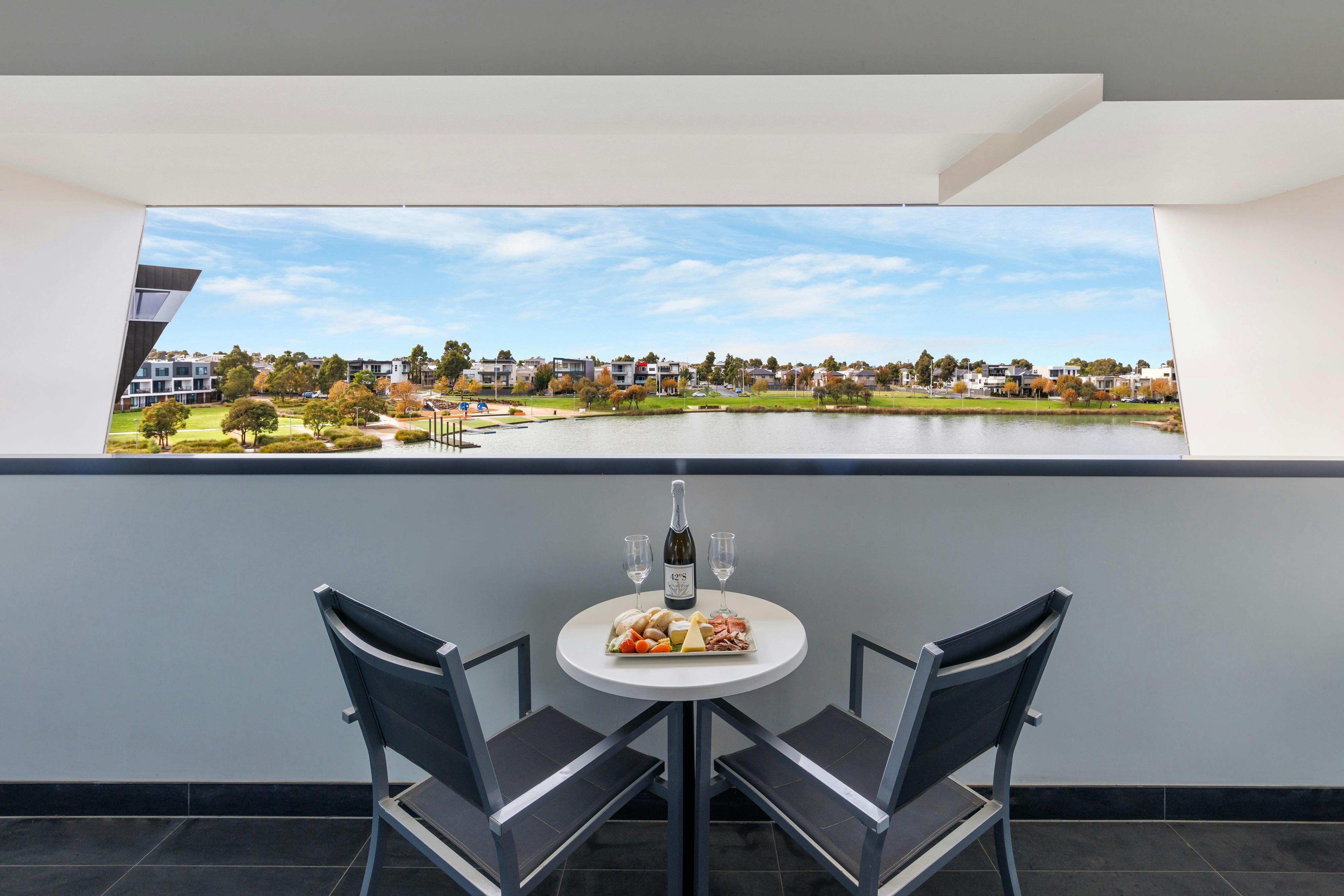 Lake View Balcony