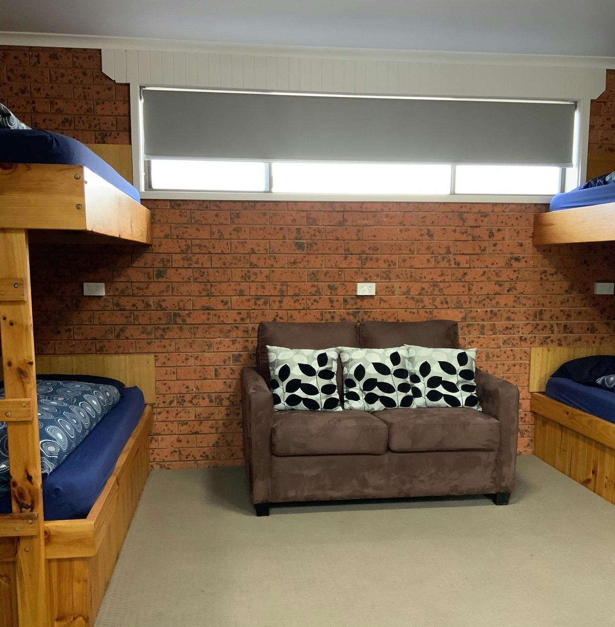 Bunk Beds Renovated Family Room