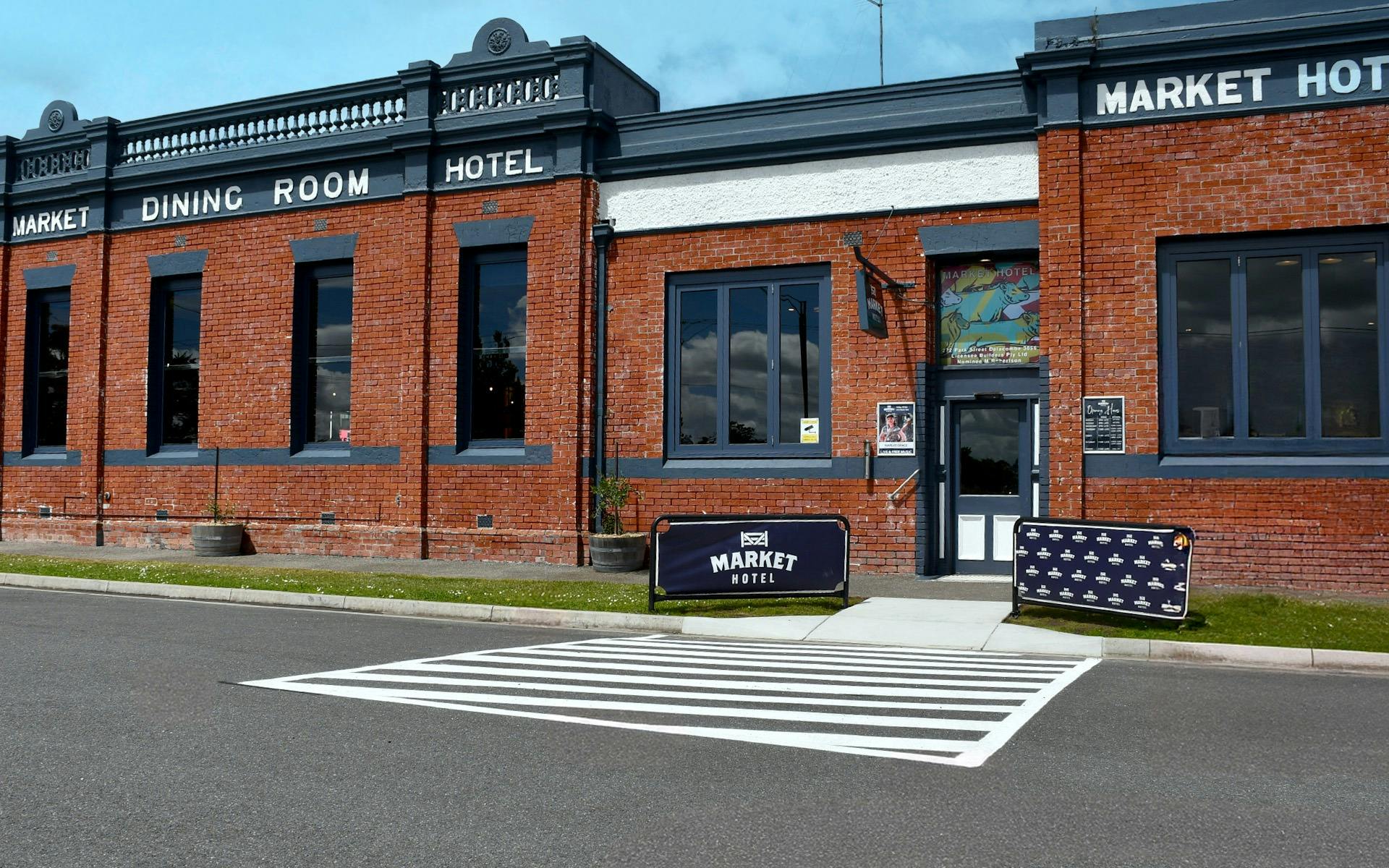 Accessible Entrance with indoor ramp