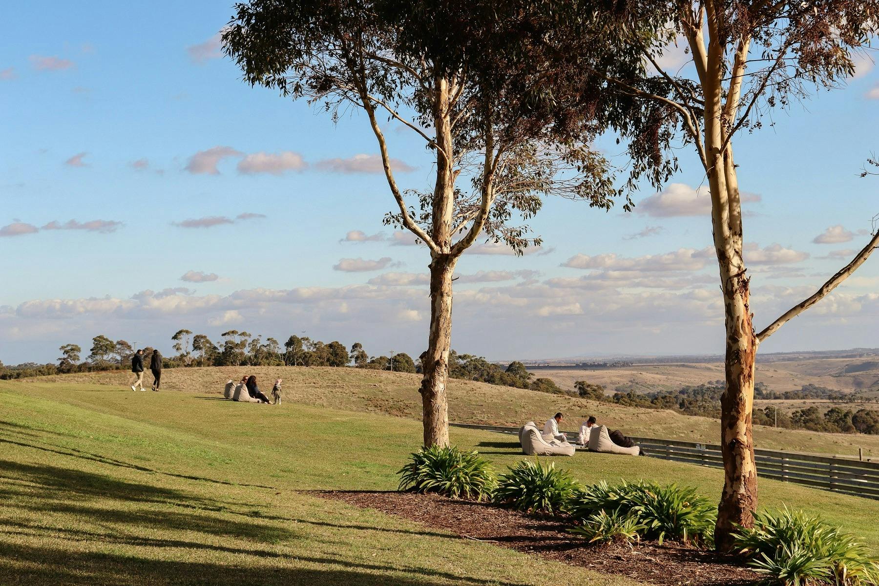 Grand Lawn for relaxation and rest