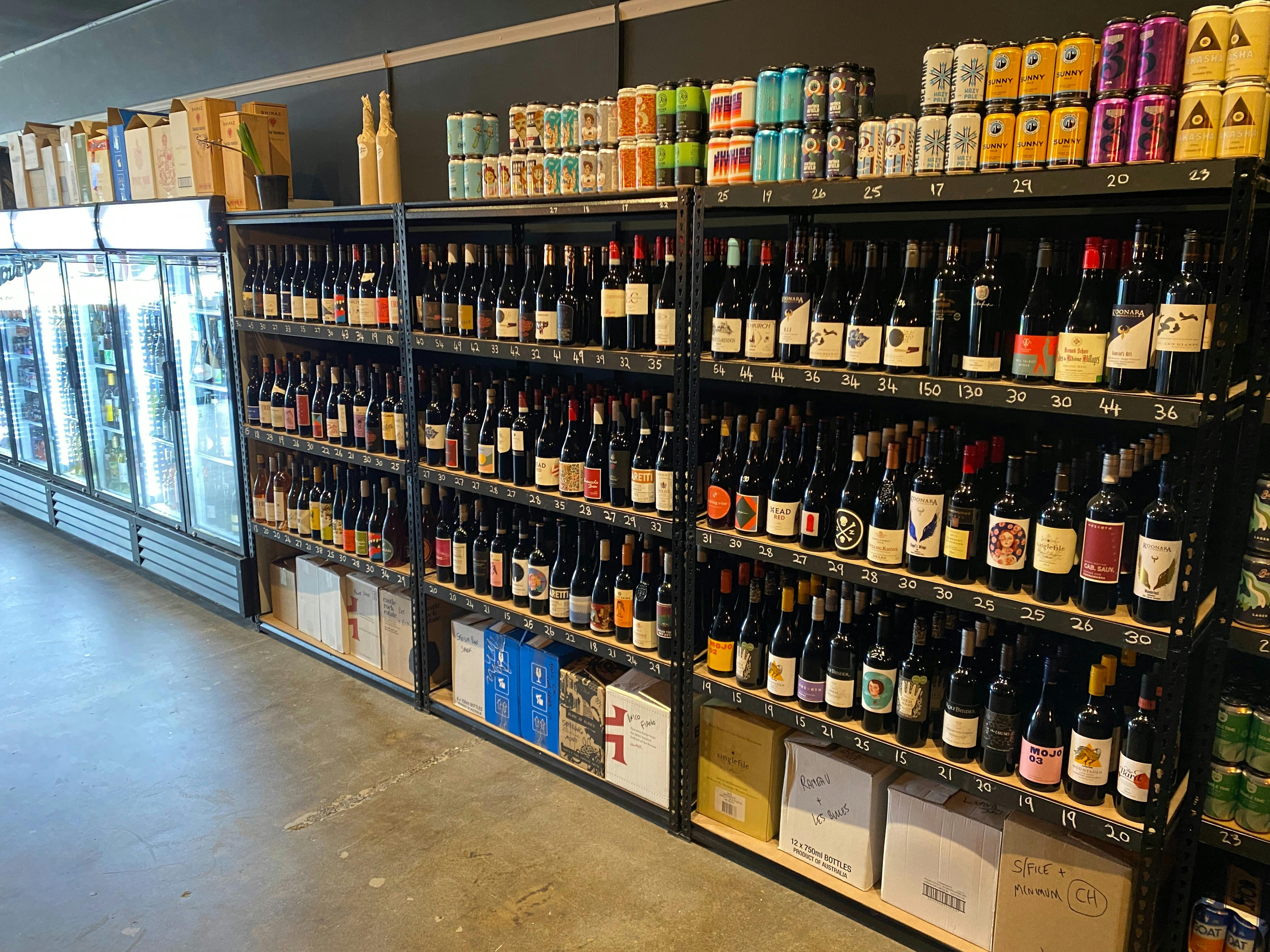 Wine wall