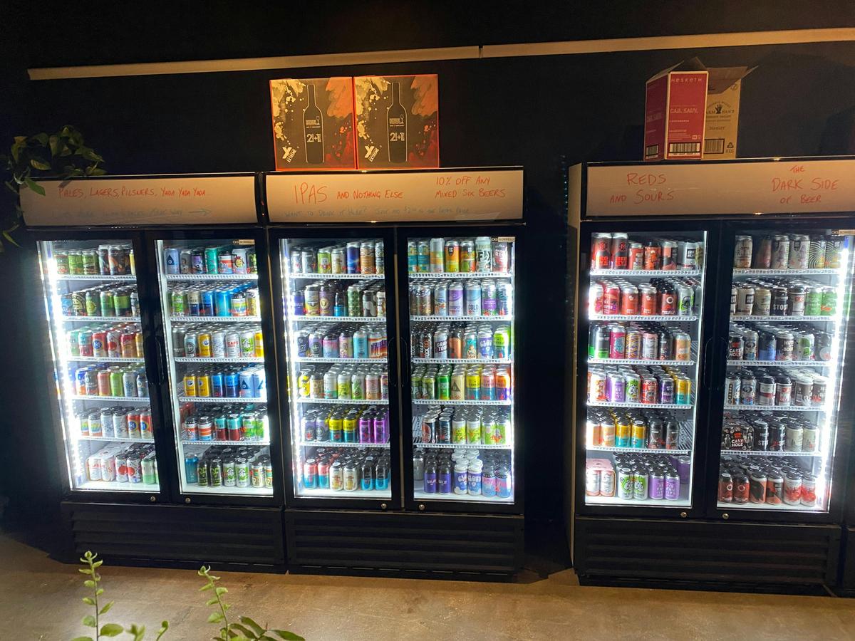 Beer selection