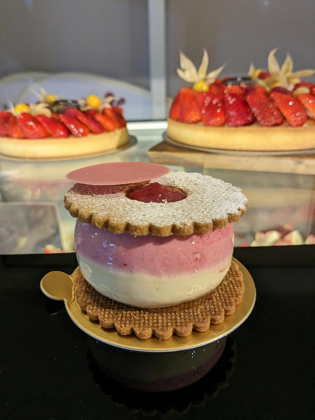 Strawberry and Vanilla Cake