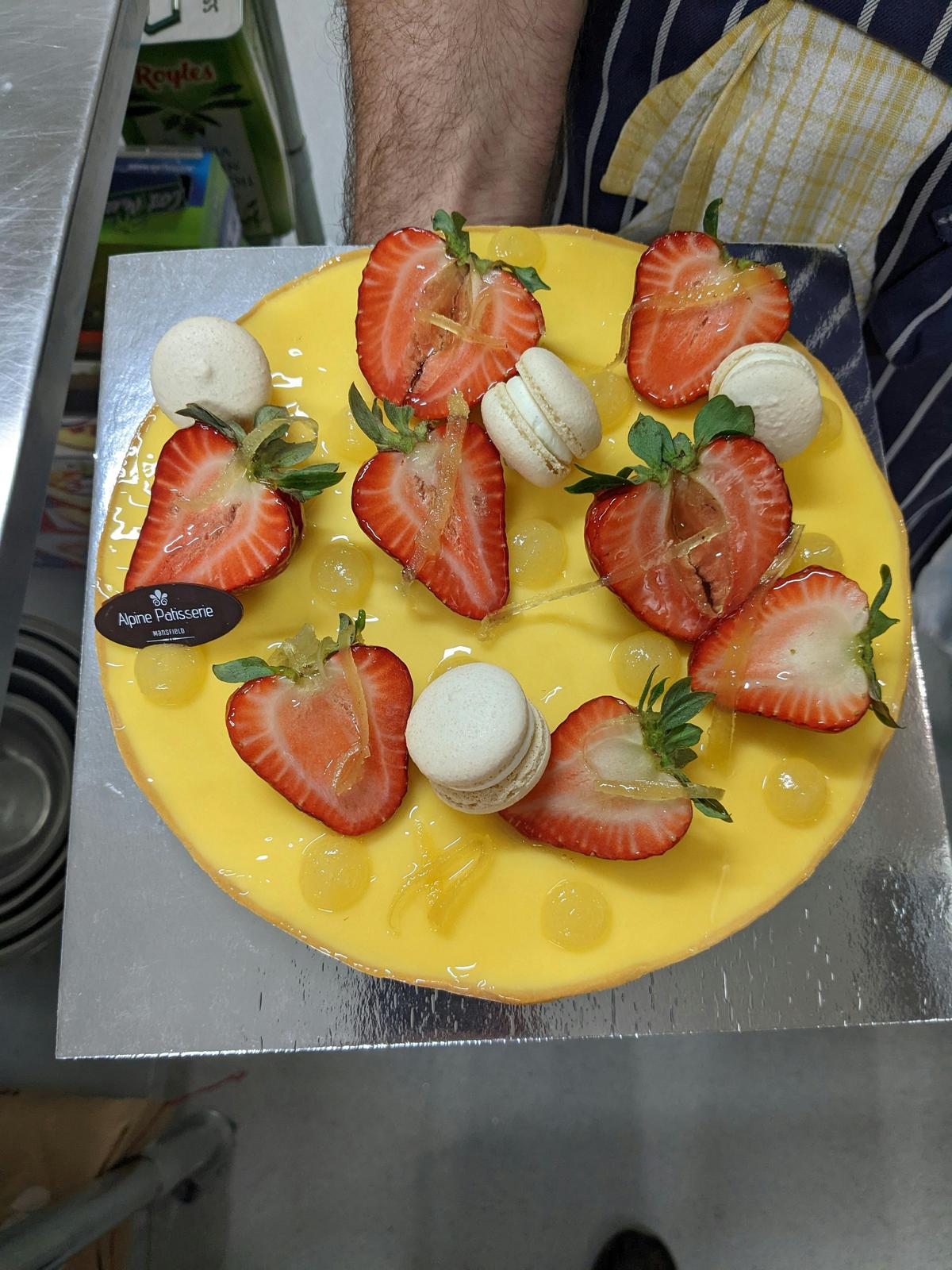 Lemon Brullee Tart