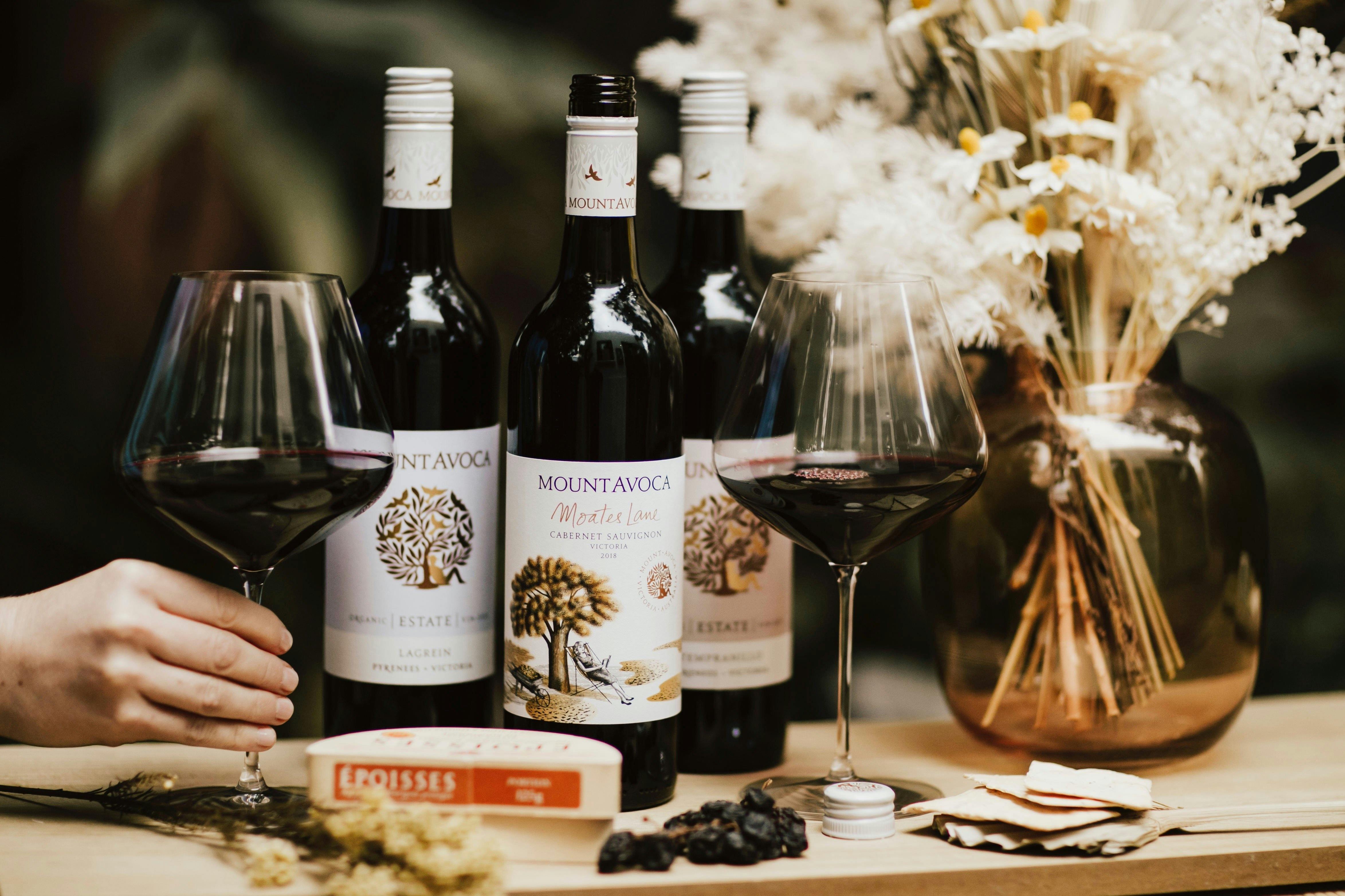 Award-winning organic wines