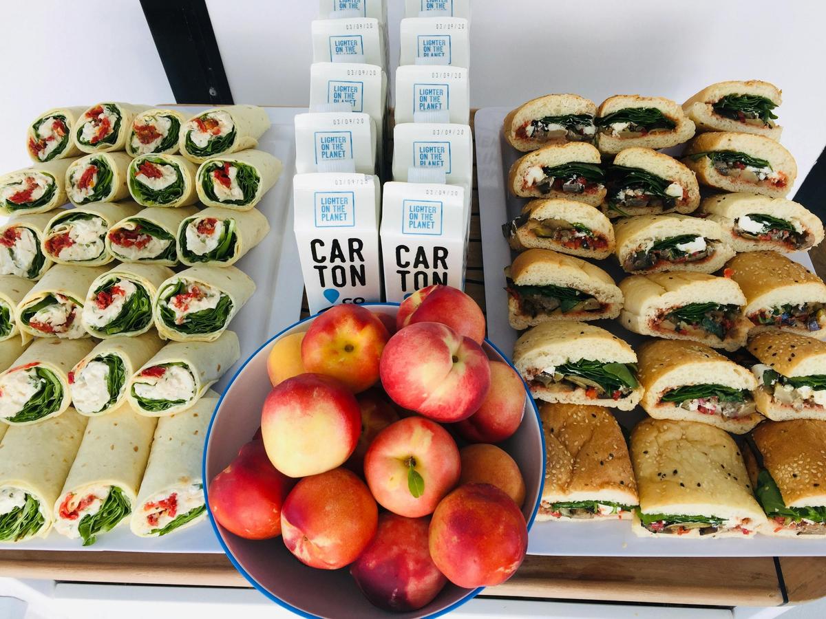 Included lunch and snacks