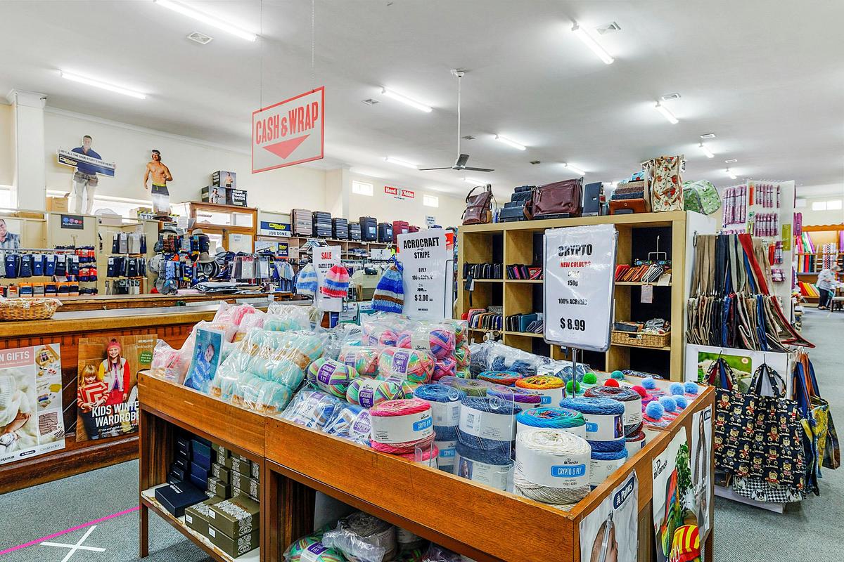 Inside the department store Millers Benalla