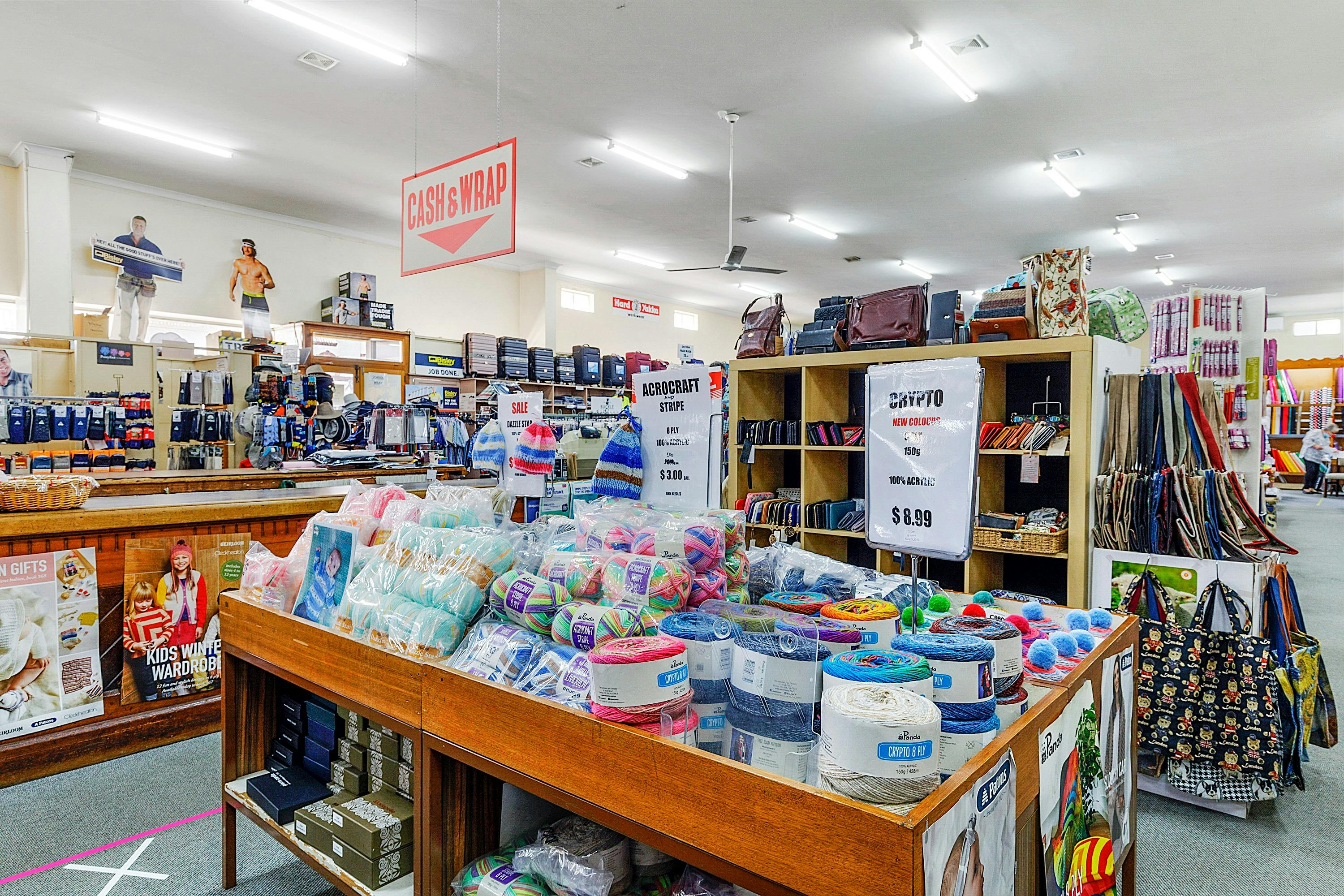 Inside the department store Millers Benalla