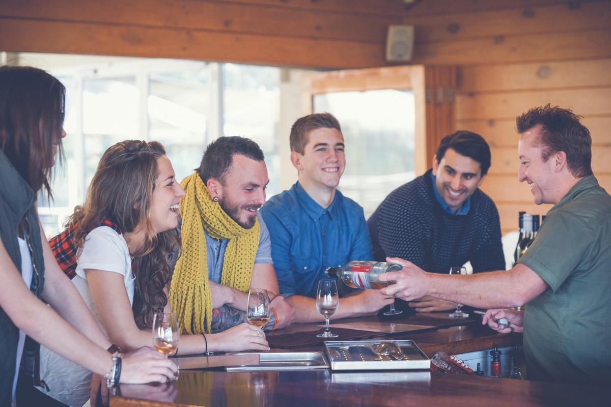 Enjoy complimentary wine tasting with your lunch