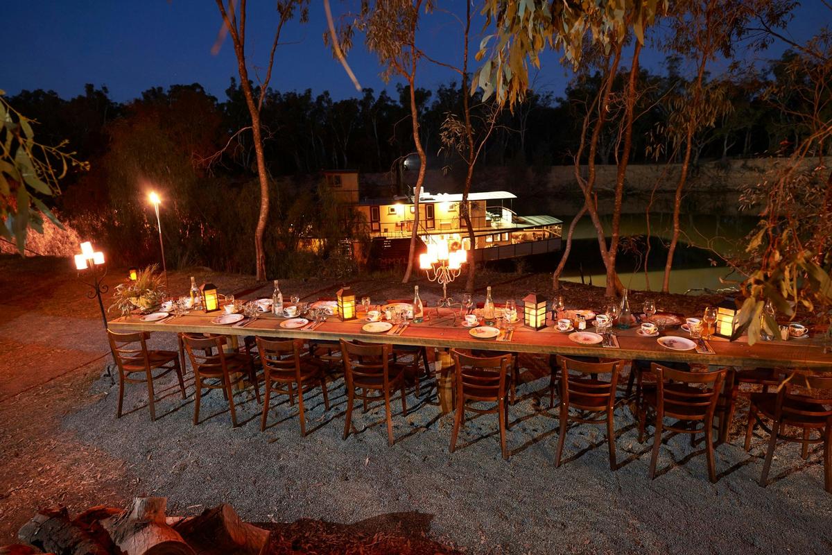 Riverside Dining under the stars