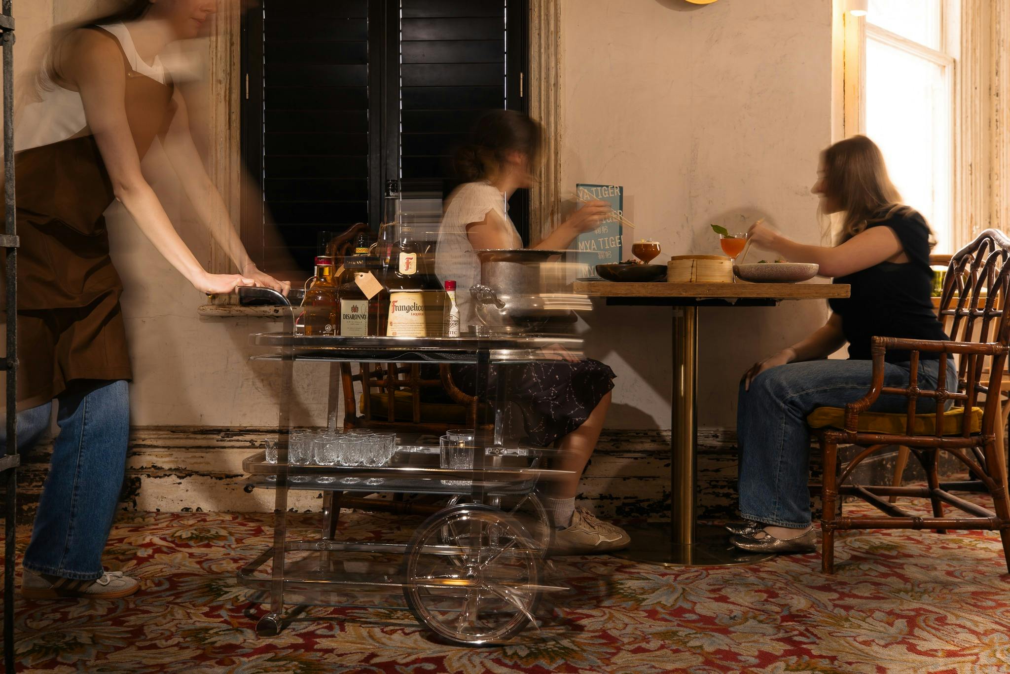 Mya Tiger Drinks Trolley