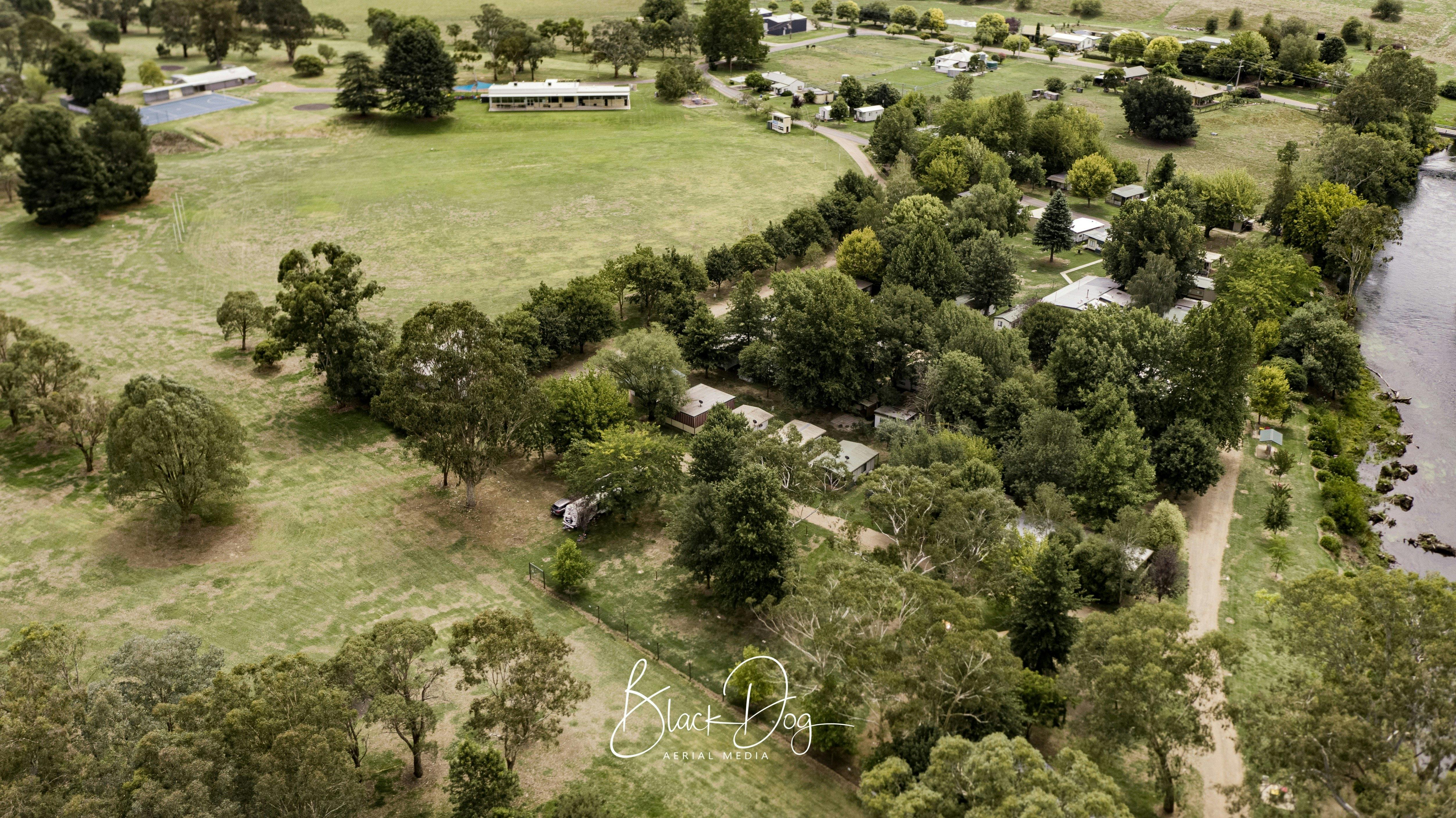 View of the main powered sites