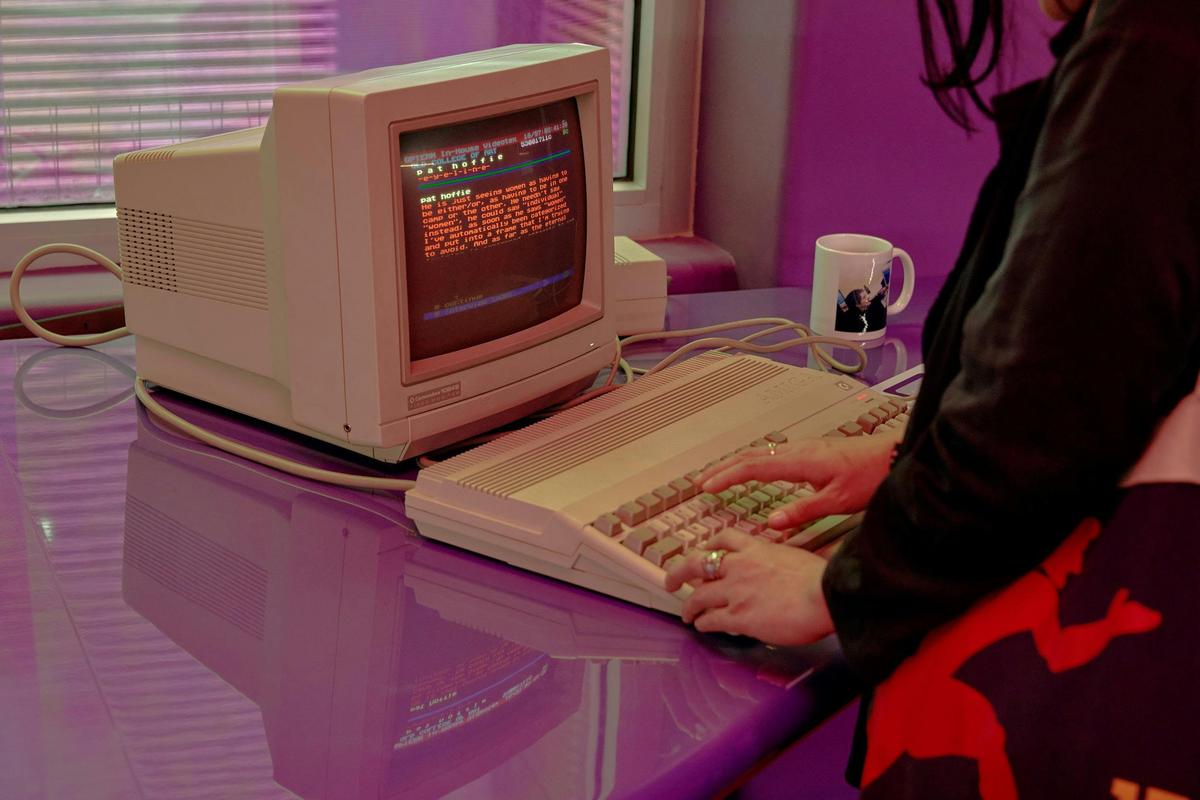 The Cyber Cafe.