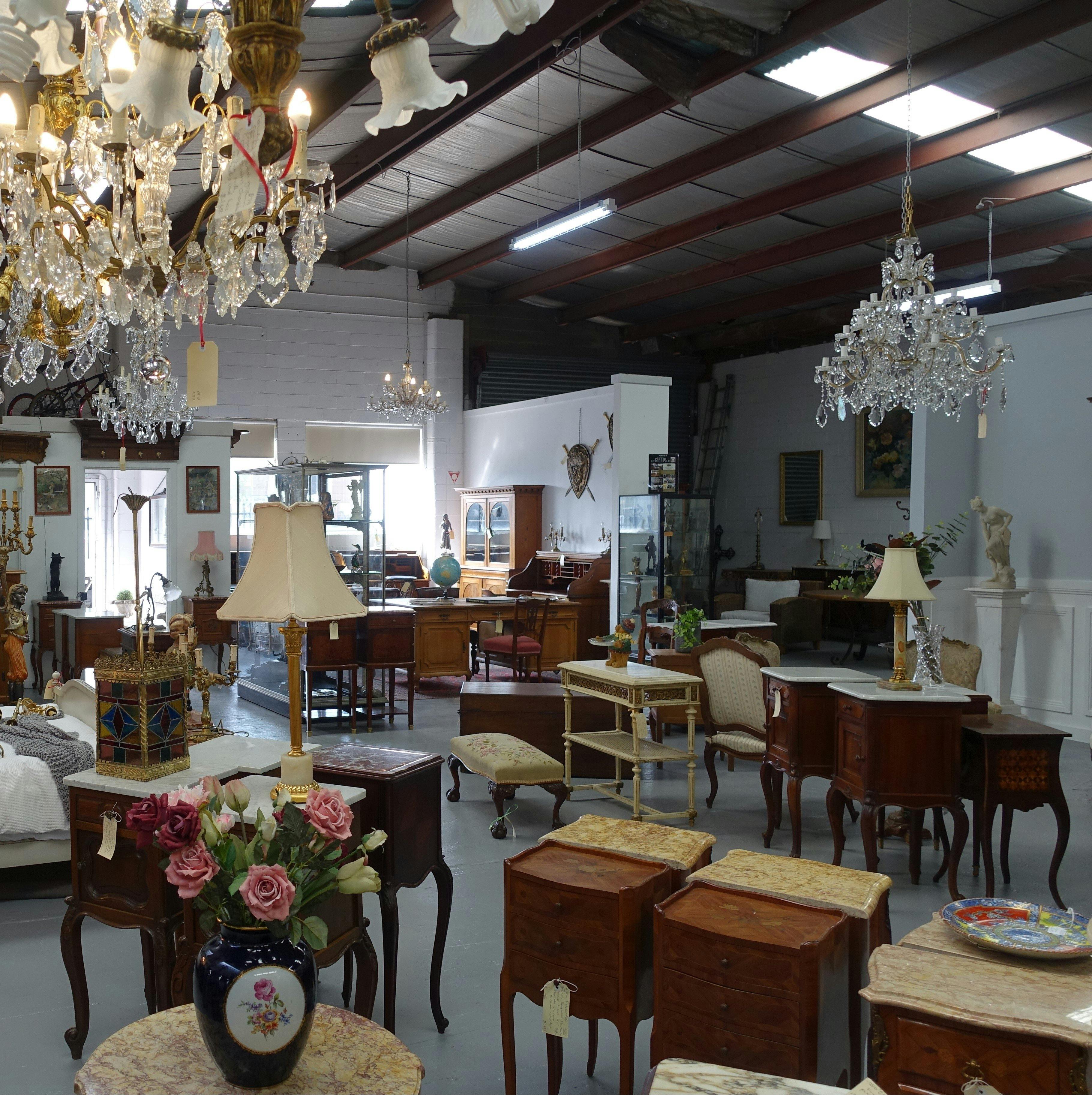 Our Display Of Antiques At Moonee Ponds Antiques