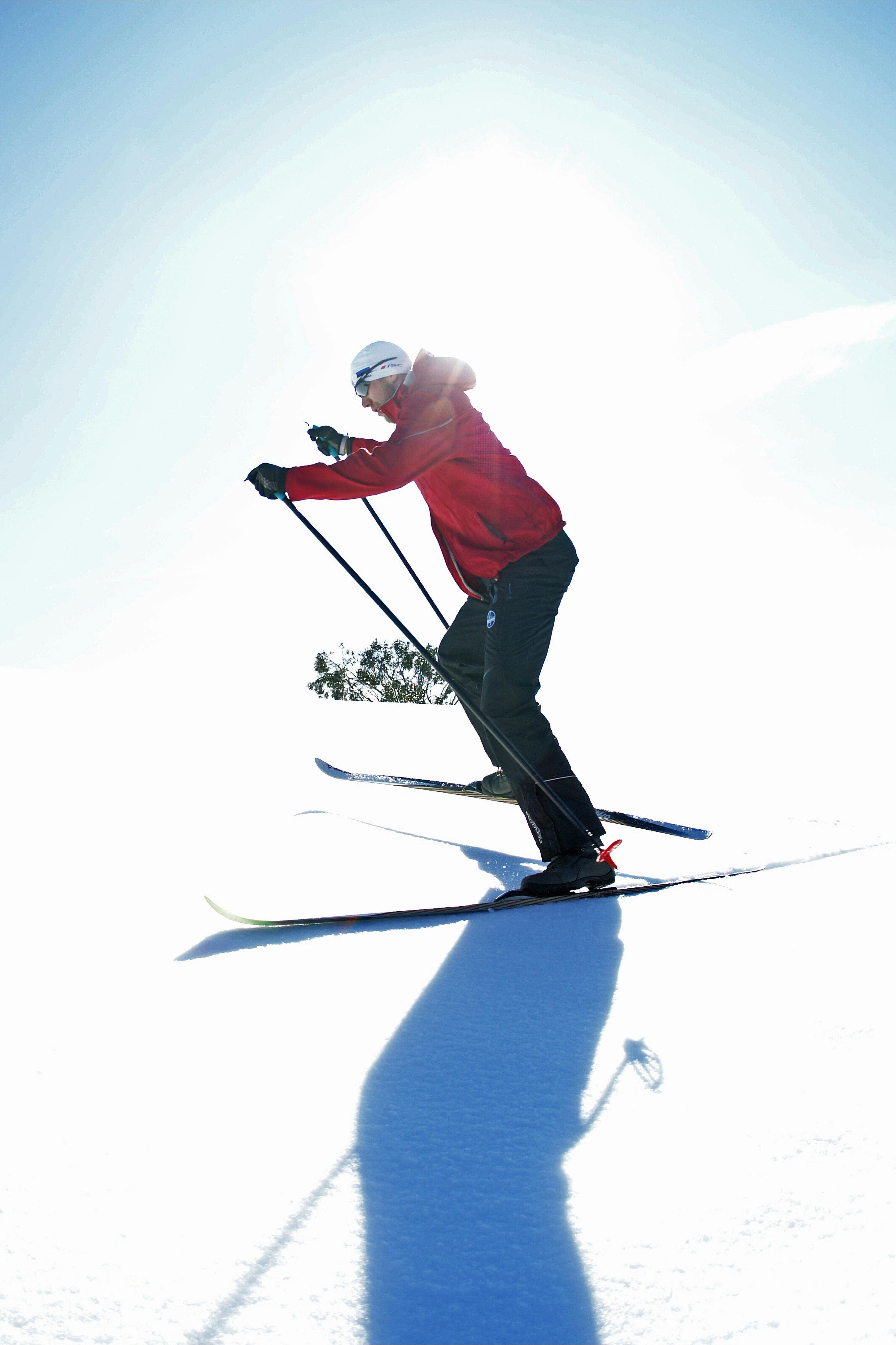 Cross country skiing at Mt Stirling
