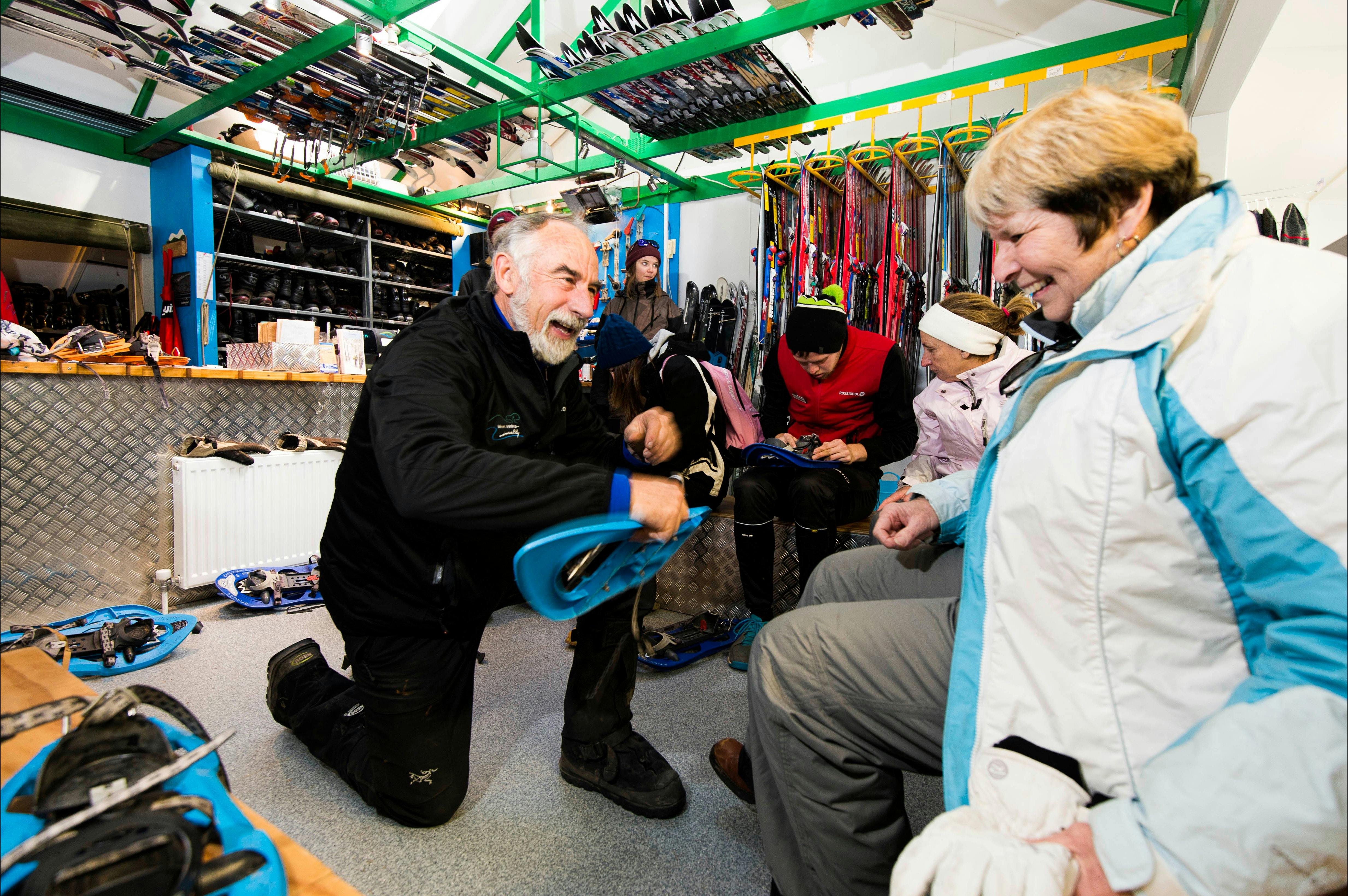 Equipment hire at Mt Stirling