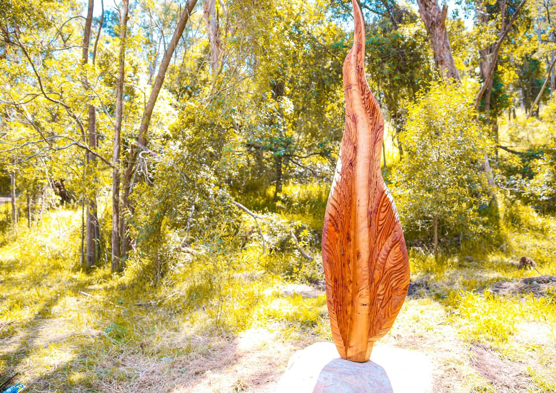 Storm Leaves, an artwork along ngurrak barring