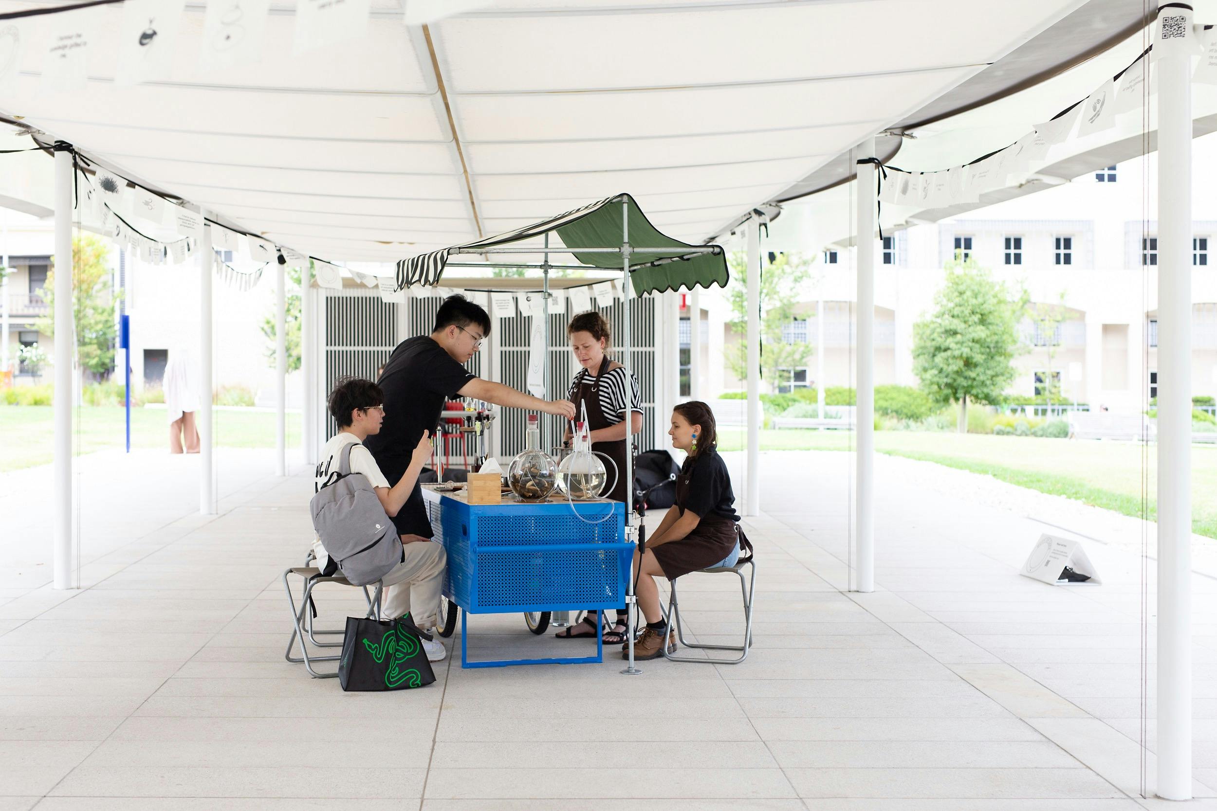 Duty of Care – Pop-up propagation station by artist Morwenna Schenck