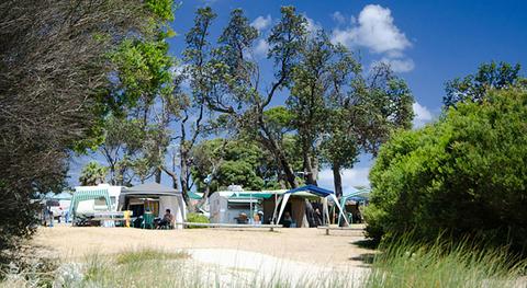 Foreshore camping
