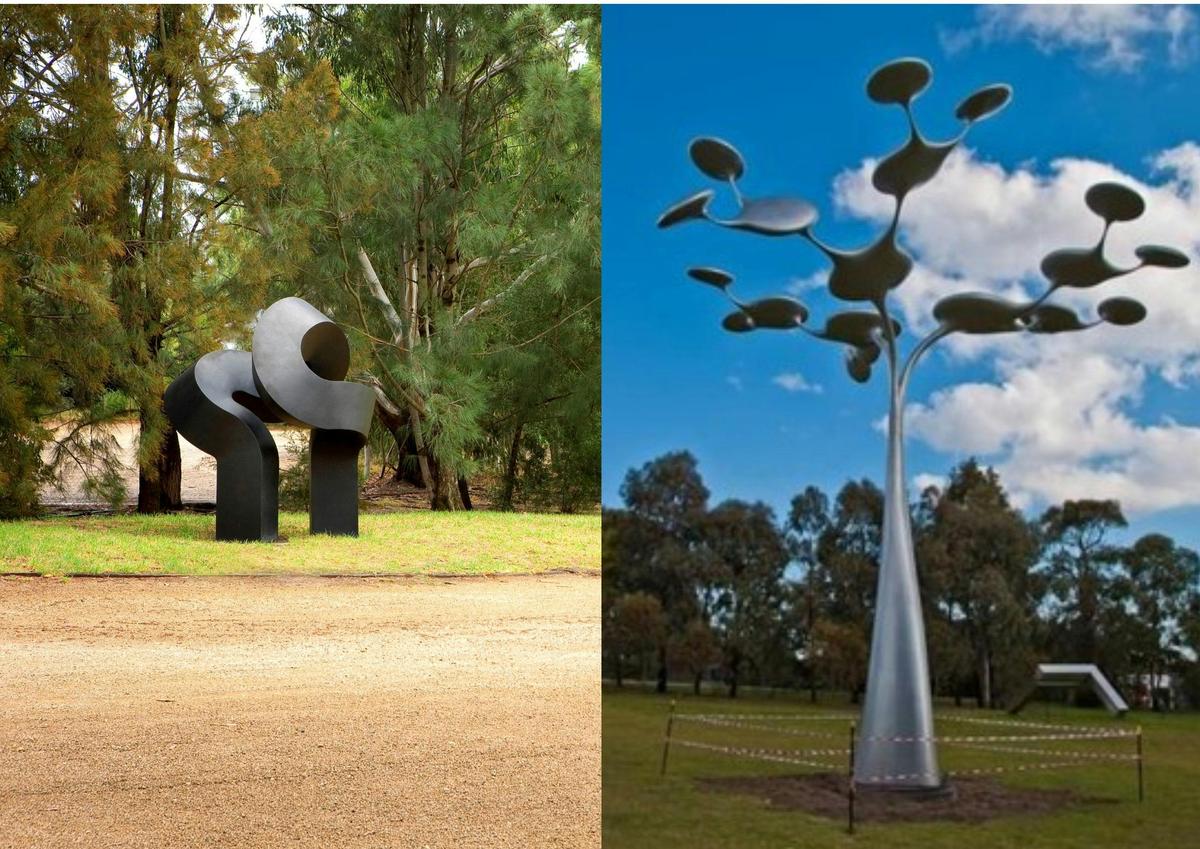 McClelland Sculpture Park is a highlight of the Giants of Art and Wine Tour