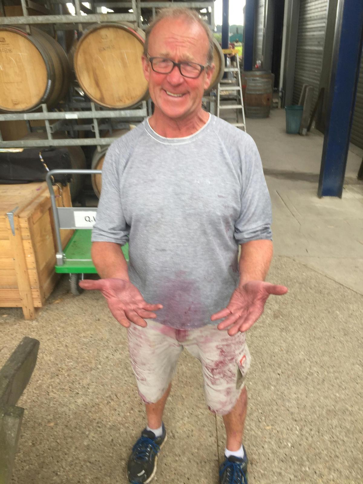 organic winemaker Kevin McCarthy