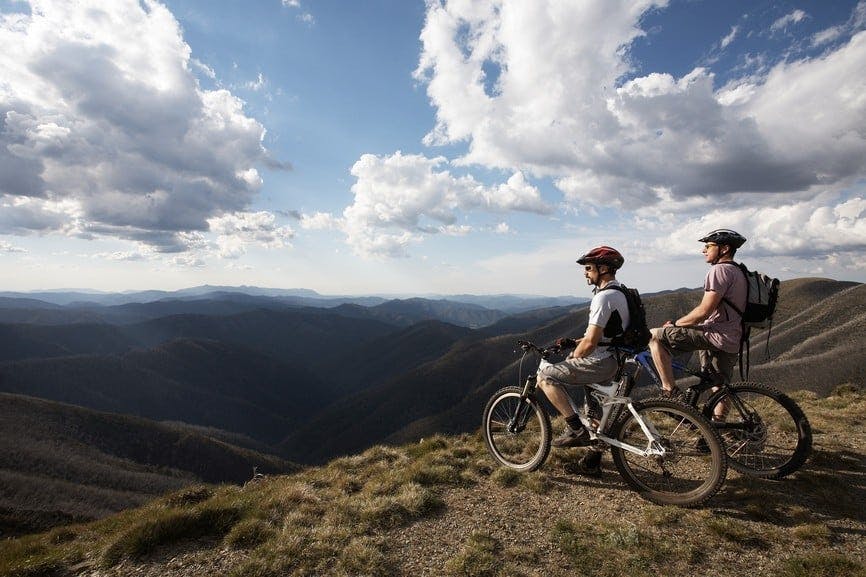 Mountain Bike Riding at Mount Hotham