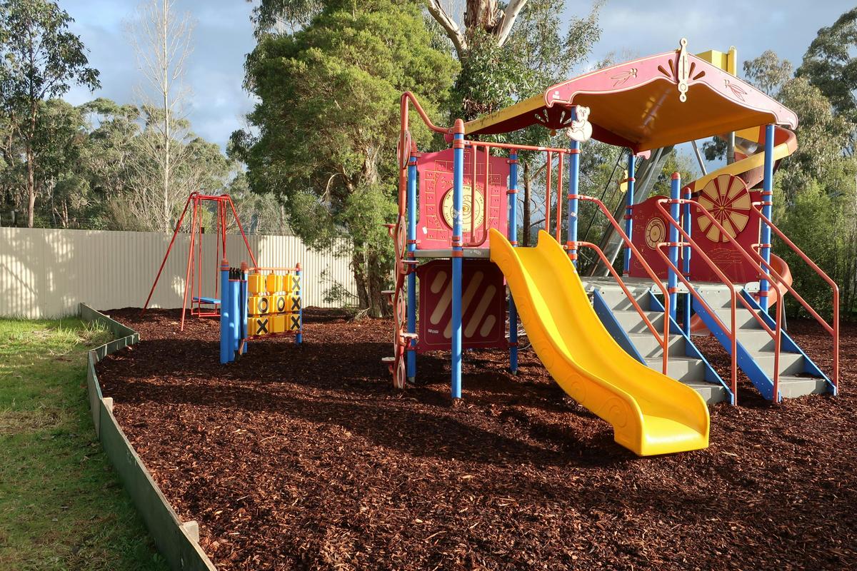 Old Gippstown's new playground - perfect for the kids