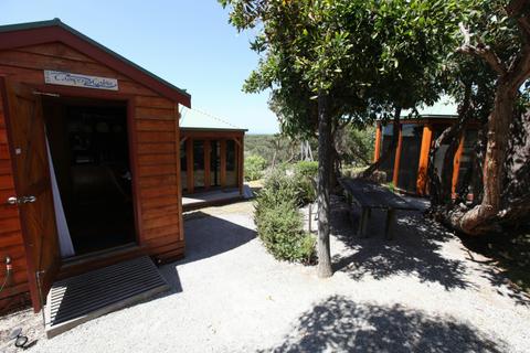 Cabin and Gazebo