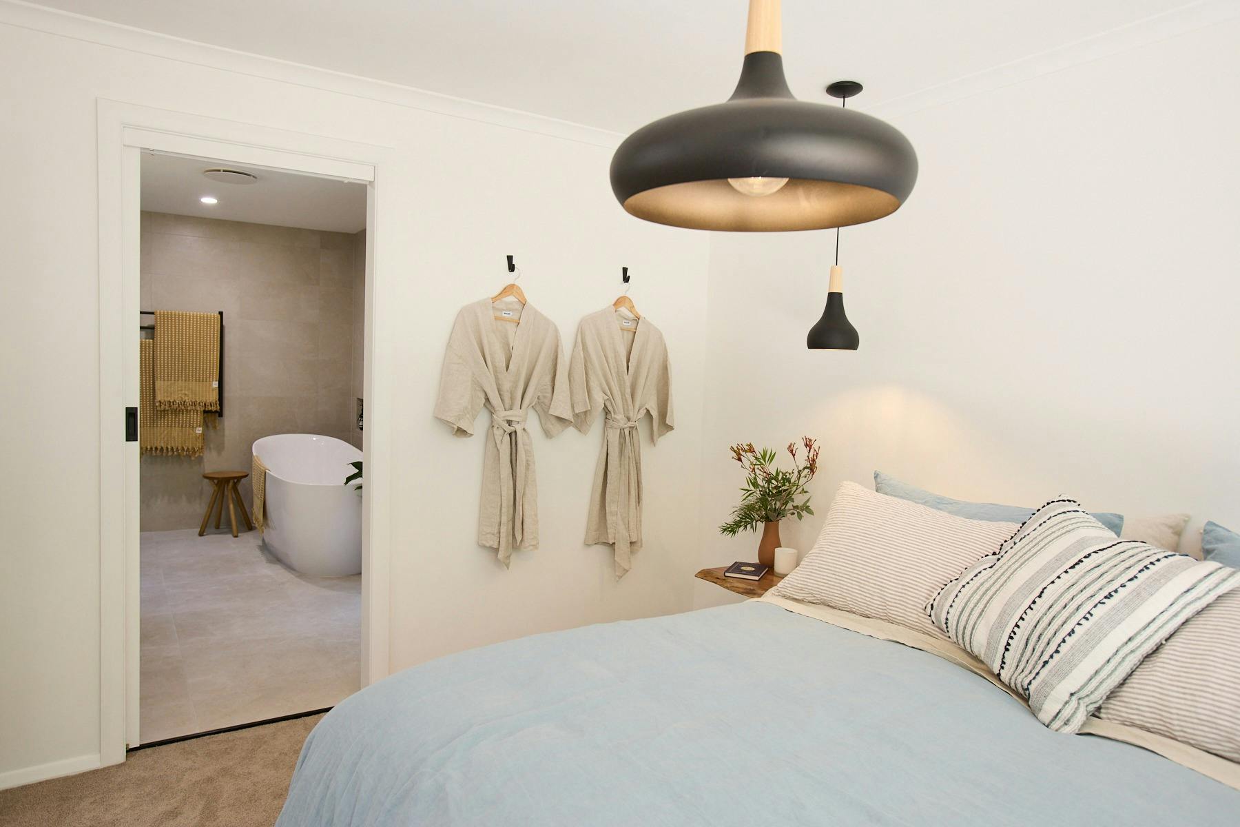 Drift off to a deep sleep wrapped in the most luxurious linen.