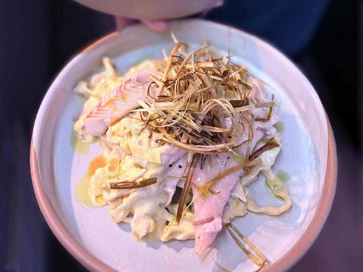 Smoked Trout Tagliatelle