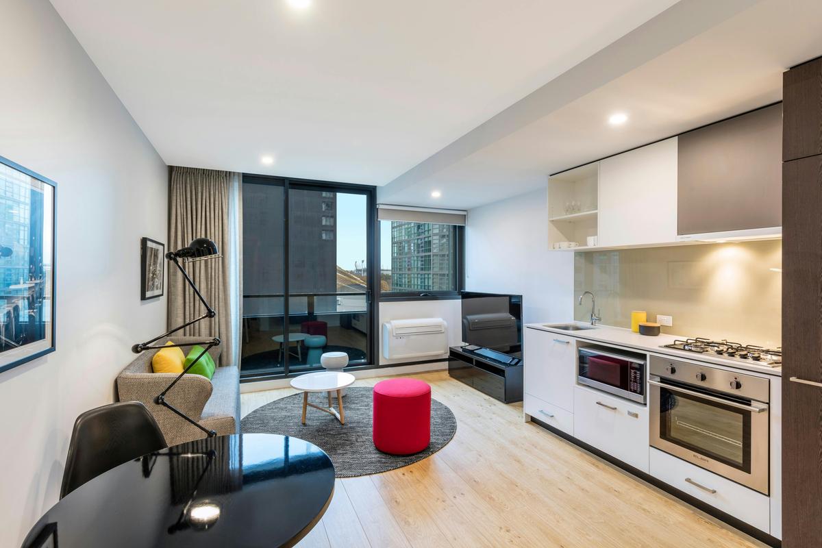 1 Bedroom Apartment - Living/Kitchen Area