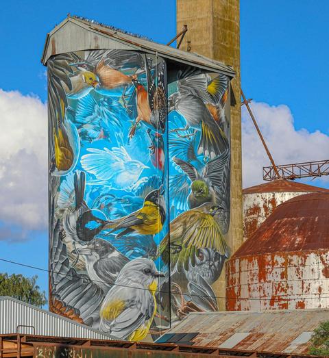 Murtoa Silo Art