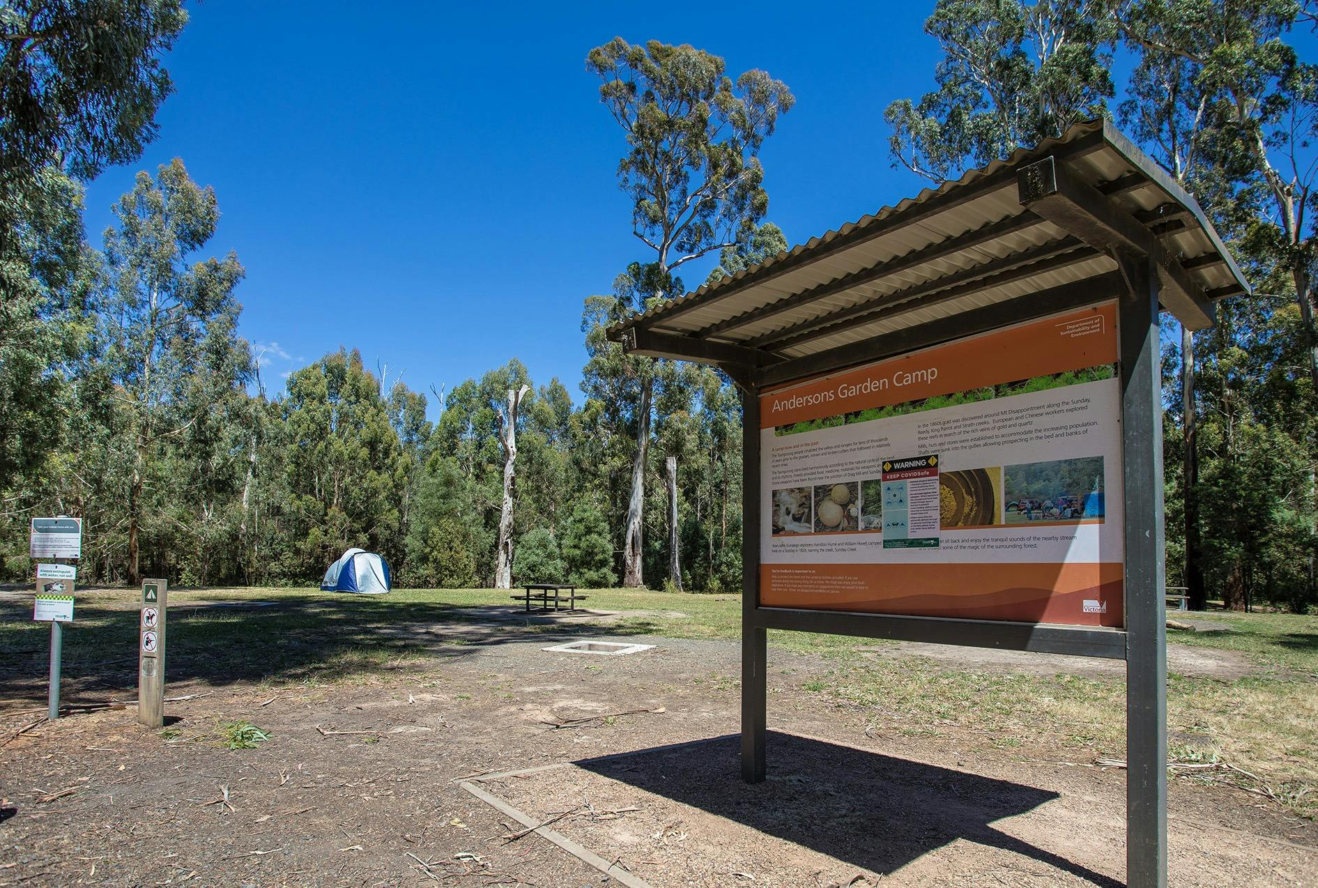 Andersons Gardens at Mt Disappointment State Forest