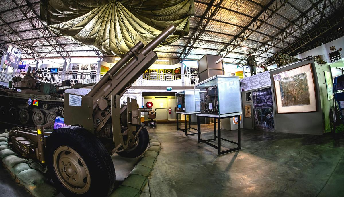 Inside the museum