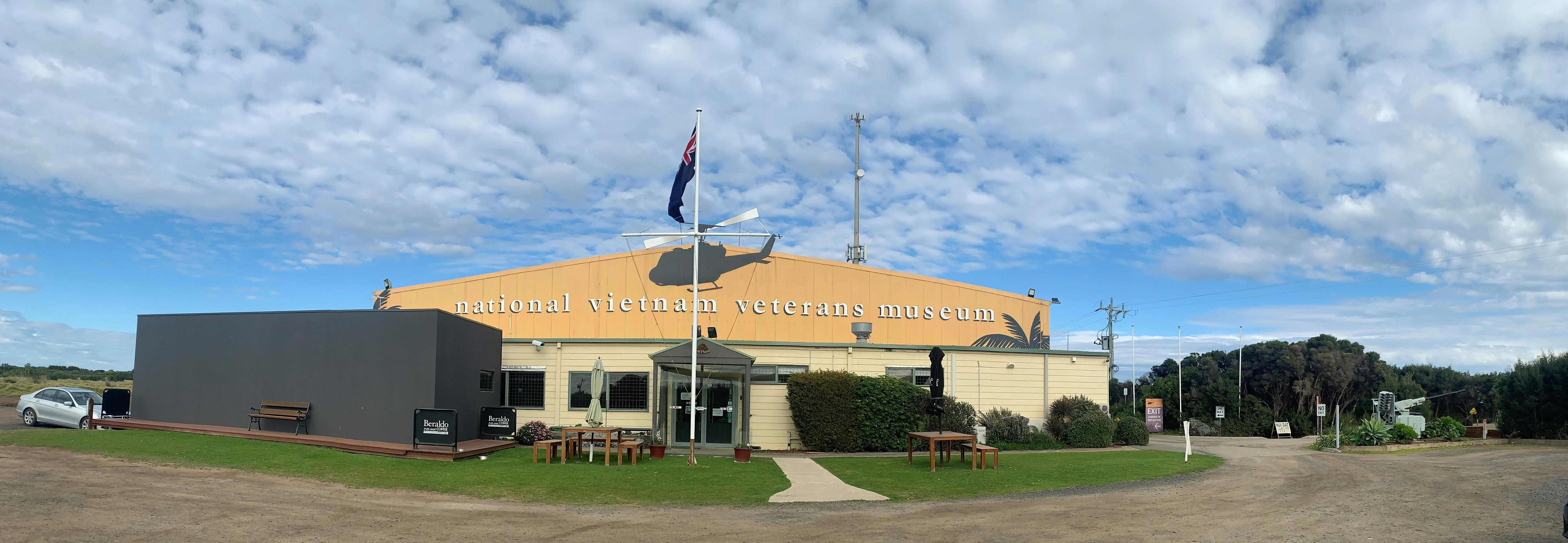 The museum, built by veterans in honor of veterans.