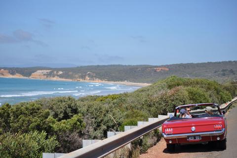 Along the Great Ocean Road