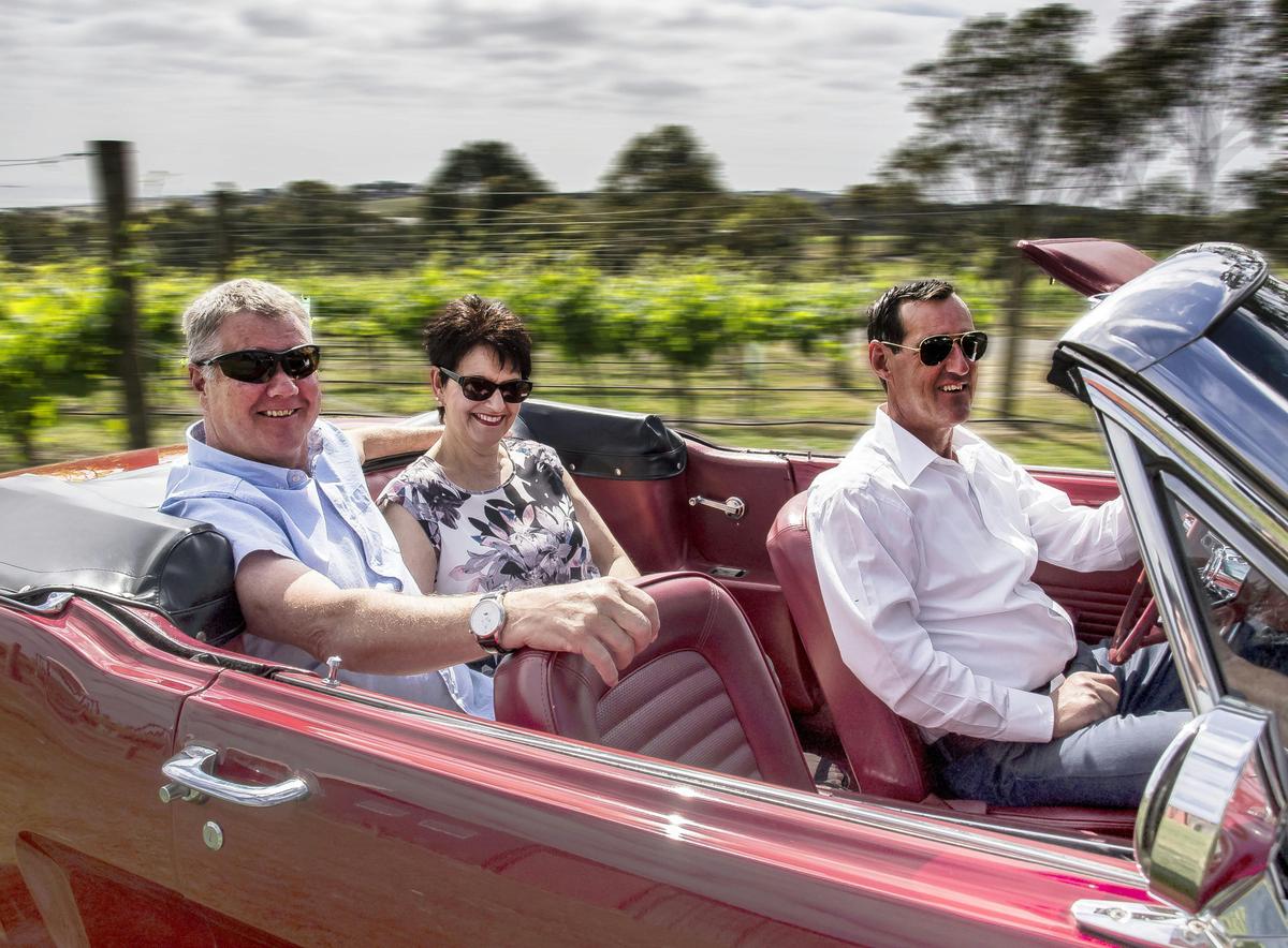 VIP Tour for two in a vintage Mustang convertible with chauffeur driver